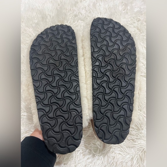 Birkenstock Boston Big Buckle Teddy Shearling Clogs - Size 40 US 9 - Picture 7 of 10